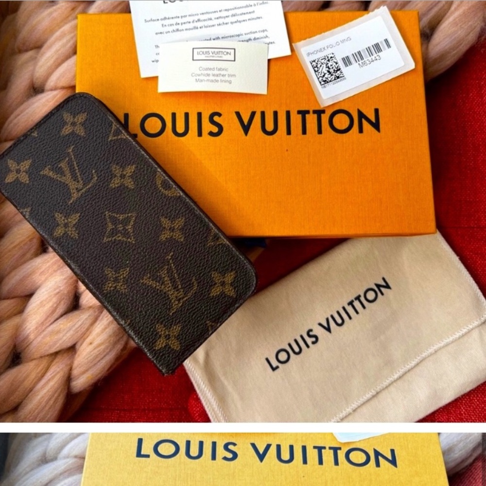 Louis Vuitton Folio Case for iPhone X